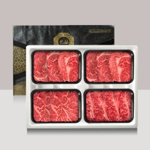 [브라이트데이] 1등급 암소한우 구이용 2kg 선물세트(등심1kg + 채끝500g + 부채살500g)