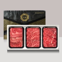 [브라이트데이] 1등급 한우 구이용 1.1kg 선물세트(등심500g + 채끝300g + 안심300g)