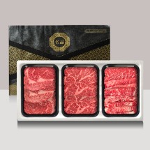 [브라이트데이] 1등급 한우 구이용 900g 선물세트(등심300g + 채끝300g + 특수300g)