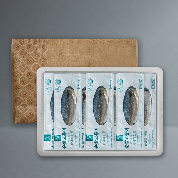 [브라이트데이] 국내산 고등어 선물세트(80-100g x 10팩)