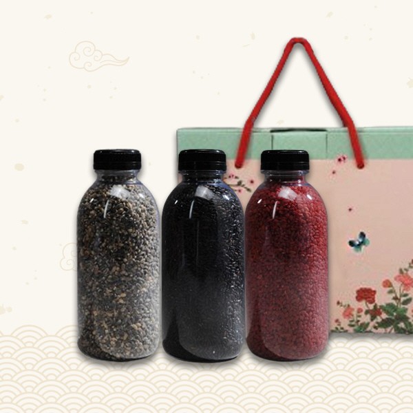 [브라이트데이] 국내산 혼합곡 3종 선물세트(검정보리+찰흑미+홍국쌀)