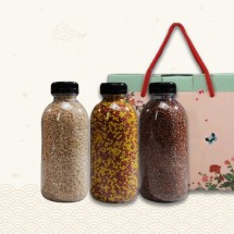 [브라이트데이] 국내산 혼합곡 3종 선물세트(현미+찰홍미+강황홍국찰보리)