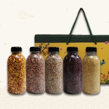 [브라이트데이] 국내산 혼합곡 5종 선물세트(강황홍국찰보리+찰수수+율무+적두+노란차조)