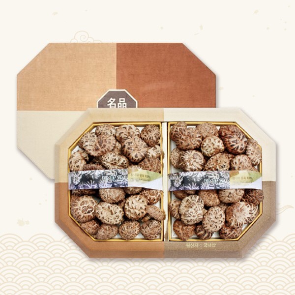 [브라이트데이] 국내산 흑화고 400g 선물세트