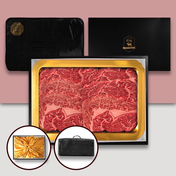 [브라이트데이] 노블레스 1++등급 한우 1kg 등심 선물세트