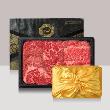 [브라이트데이] 명품 1등급 한우 구이용 1.2kg 선물세트(등심600g + 채끝400g + 특수200g)