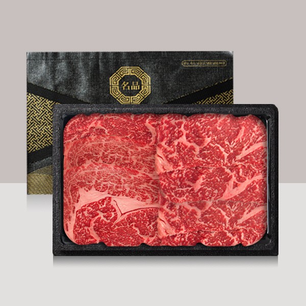 [브라이트데이] 암소 농협안심한우 구이용 1.1kg 선물세트(등심550g + 채끝550g)