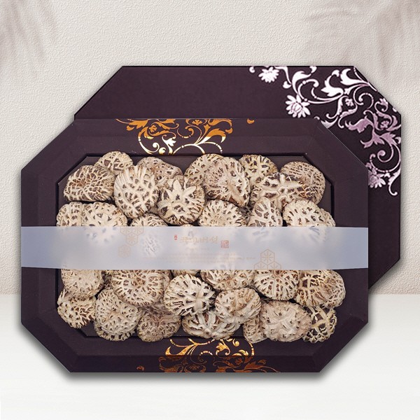 [브라이트데이] 프리미엄 사각 국내산 백화고 500g 선물세트