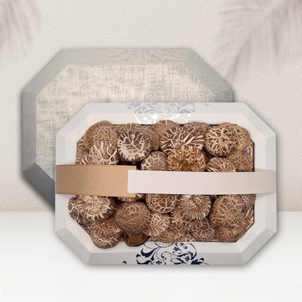 [브라이트데이] 프리미엄 사각 국내산 흑화고 380g 선물세트