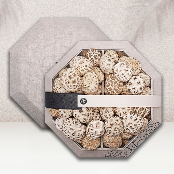 [브라이트데이] 프리미엄 팔각 국내산 백화고 700g 선물세트