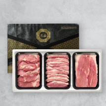 [브라이트데이] 한돈 1.1kg 선물세트(목살300g + 항정살300g + 불고기500g)