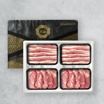 [브라이트데이] 한돈 1.6kg 선물세트(삼겹살800g + 목살800g)