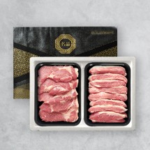 [브라이트데이] 한돈 800g 선물세트(목살500g + 항정살300g)