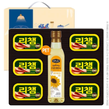 탑셰프페트 해바라기유 동원리챔6P 추석 선물세트