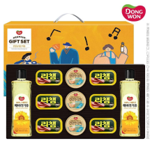 동원 오일혼합세트2-3-6호 추석 선물세트 (동원해바라기유2개,참치3개,리챔6개)