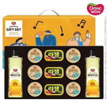 동원 오일혼합세트2-6-3호 추석 선물세트 (동원해바라기유2개,참치6개,리챔3개)