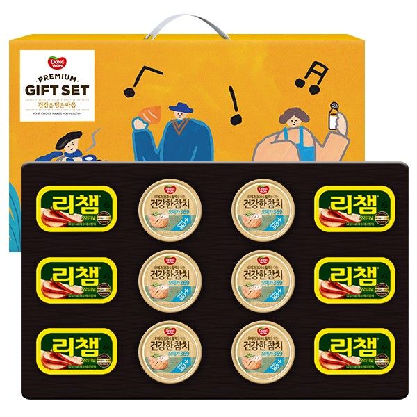 동원 혼합세트6-6호 추석 선물세트 (참치6개,리챔6개)