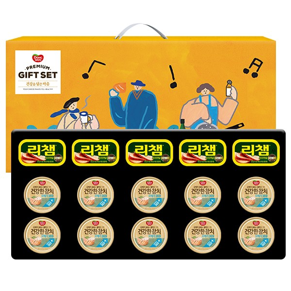 동원 혼합세트10-5호 추석 선물세트 (참치10개,리챔5개)