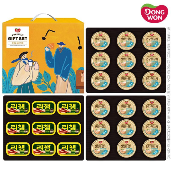 동원 혼합세트18-9호 추석 선물세트 (참치18개,리챔9개)