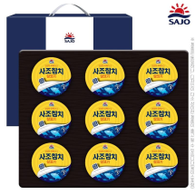 사조 참치세트9호 추석 선물세트 (참치9개)