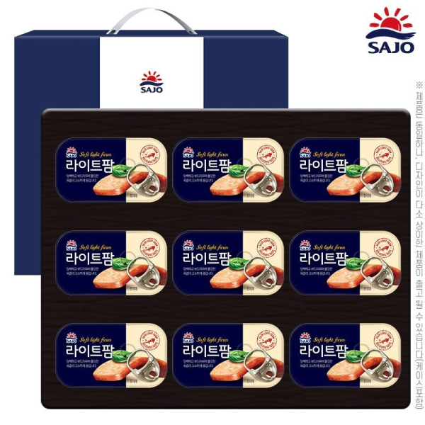 사조 라이트팜9호 추석 선물세트 (라이트팜9개)