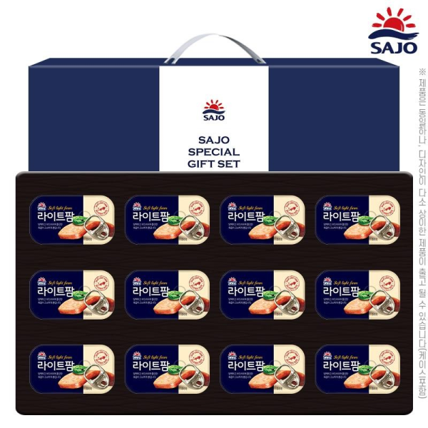 사조 라이트팜12호 추석 선물세트 (라이트팜12개)