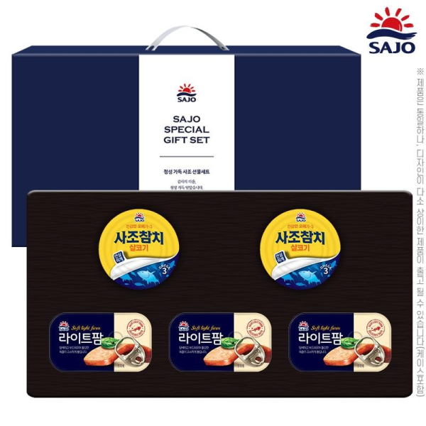 사조 혼합세트2-3호 추석 선물세트 (참치2개,라이트팜3개)