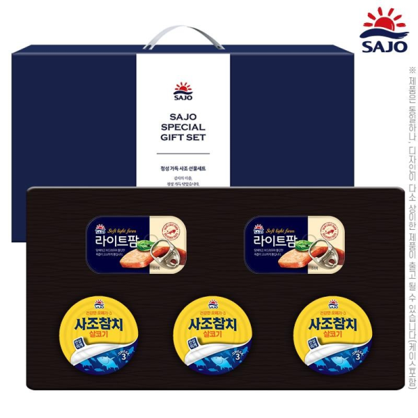 사조 혼합세트3-2호 추석 선물세트 (참치3개,라이트팜2개)