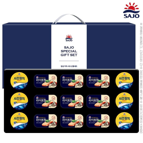 사조 혼합세트6-9호 추석 선물세트 (참치6개,라이트팜9개)