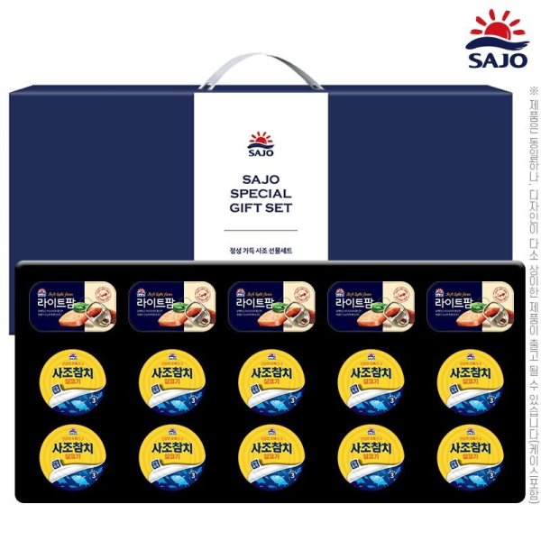 사조 혼합세트10-5호 추석 선물세트 (참치10개,라이트팜5개)