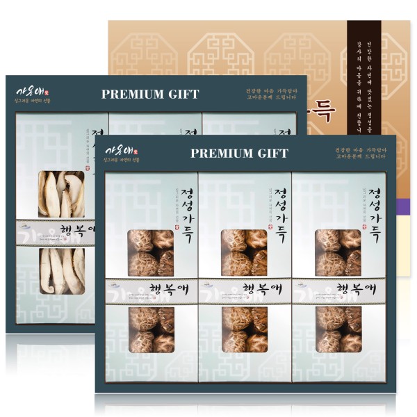 [가온애] 행복애가득 2단 버섯세트 1호