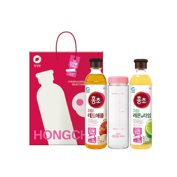 청정원 25년 추석 선물세트 저당 홍초세트