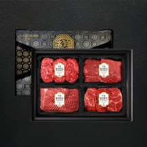 1등급 횡성한우 암소정육혼합 1.6kg 선물세트1호 (불4/국4/산4/장4)