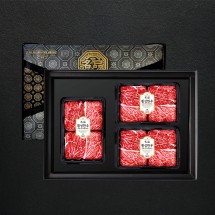 1등급 횡성한우 암소명품 꽃등심 900g 선물세트4호