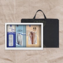 [기품맛담] 제주올래 프리미엄 3선 선물세트 (옥돔3미 510g+대갈치 2미 650g+고등어 3팩 540g)