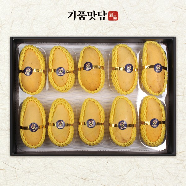 [기품맛담] 고당도 프리미엄 골드망고 선물세트 3호 (10입/3.2kg내외)