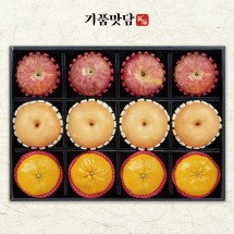 [기품맛담] 명품산지 3종 과일혼합 선물세트 2호 (사과4입/배4입/황금향4입 총 5.2kg)