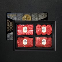 1등급 횡성한우 암소명품구이혼합 2.4kg 선물세트2호 (꽃6/불6/국6/산6)