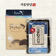 [기품맛담] 청정완도 곱창김 선물세트 2호 (100매/360g이상)