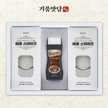 [기품맛담] 프리미엄 메로 스테이크 선물세트 2호 (메로몸통 1.6kg )