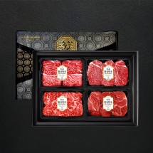1+등급 횡성한우 암소 명품 특선 선물세트1호 2kg (꽃5/안5/채5/특5)