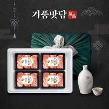 [기품맛담] 한돈 프리미엄 양념 왕구이 선물세트 3호 2.1kg (540g x 4)