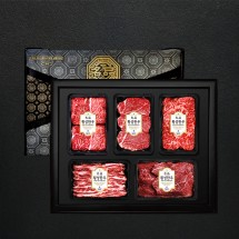 1++등급 횡성한우 VVIP 스페셜 선물세트4호 2.5kg (꽃5/안5/채5/갈5/살5)