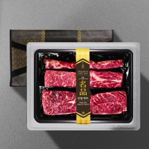 [기품맛담] 블랙앵거스 탑초이스 스페셜 명품구이1.2kg 선물세트 1호(갈4/부4/척4)