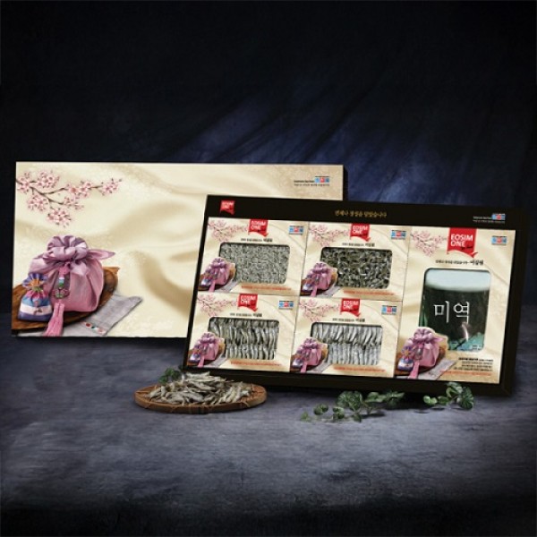 [어심원] 만선2호 멸치 선물세트 (볶음용170g+조림용특170g+조림용170g+국물용170g+건미역70g)