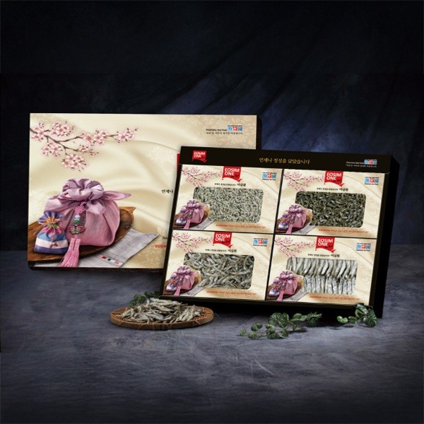 [어심원] 섬집특호 멸치 선물세트 (볶음용170g+조림용특170g+조림용170g+국물용170g)