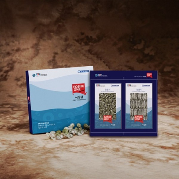 [어심원] 햇살2호 멸치 선물세트 (조림용특150g+국물용150g)