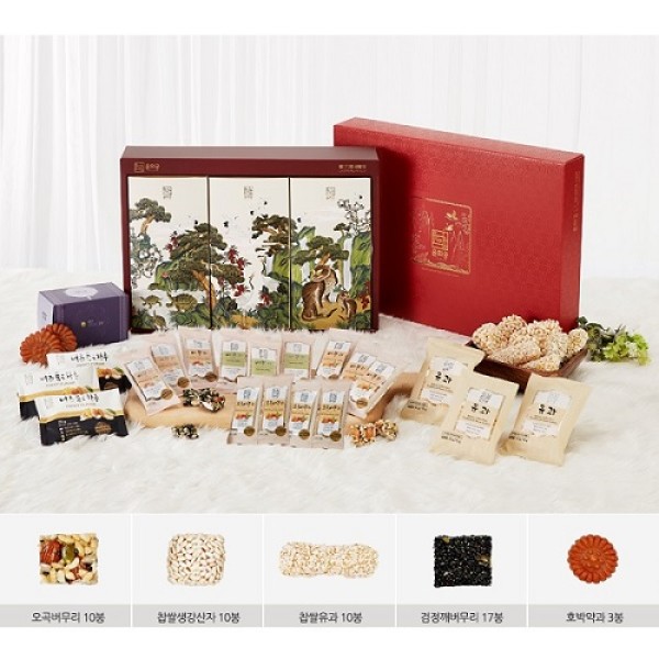 [윤의궁한과] 귀족의오후 장수, 한과 5종 구성