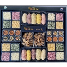 [천만송이] 행복 한과 선물세트 2단구성 710g