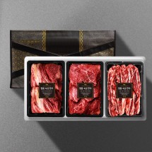 1+ 숙성한우 특선구이 1.2kg 선물세트3호 (꽃4/안4/특4)